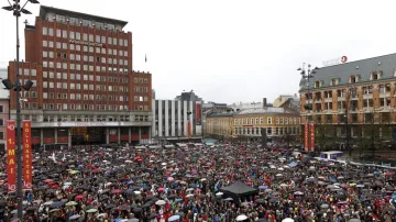 Protest proti Breivikovi