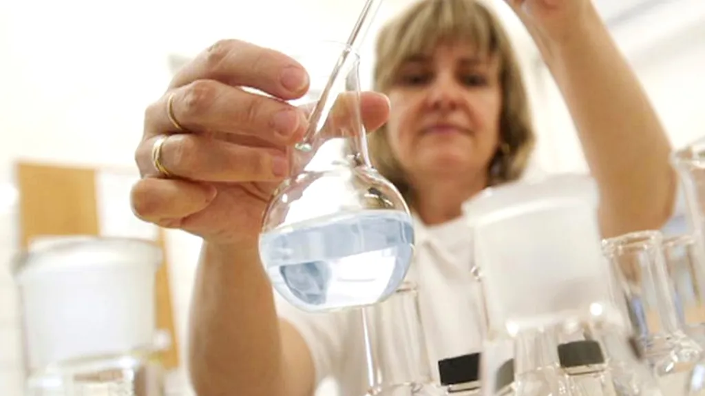 Laboratorní test vody