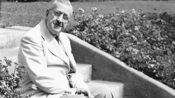 Heinrich Mann v exilu v USA v roce 1943