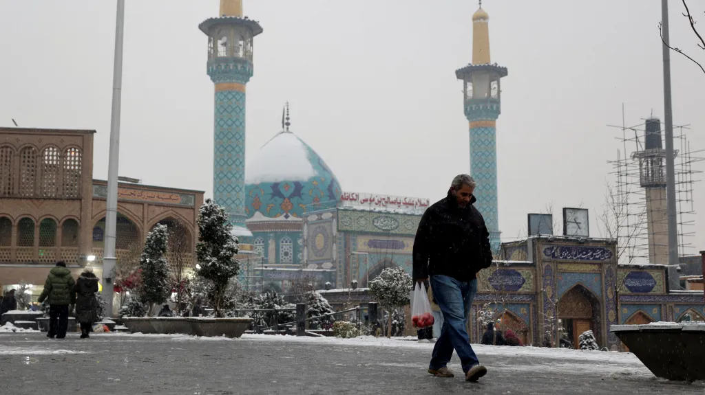 Ilustrační foto: Teherán (23. ledna 2026)