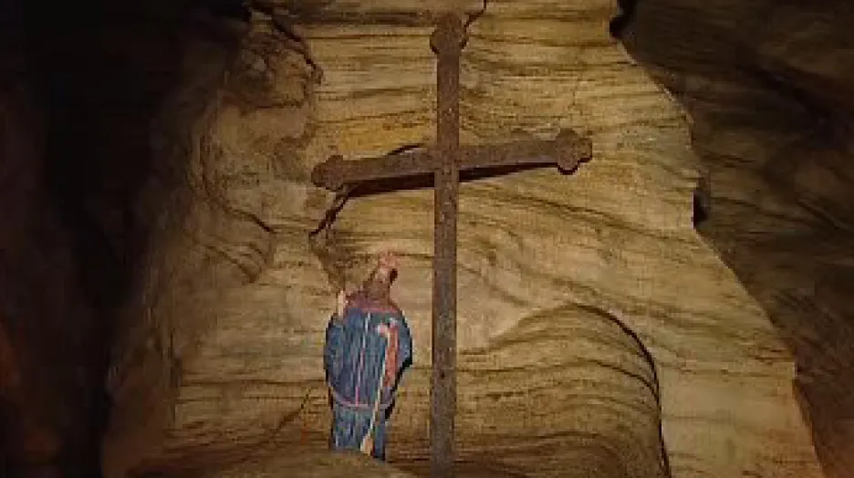 Kaple svatého Vojtěcha v Chýnovské jeskyni