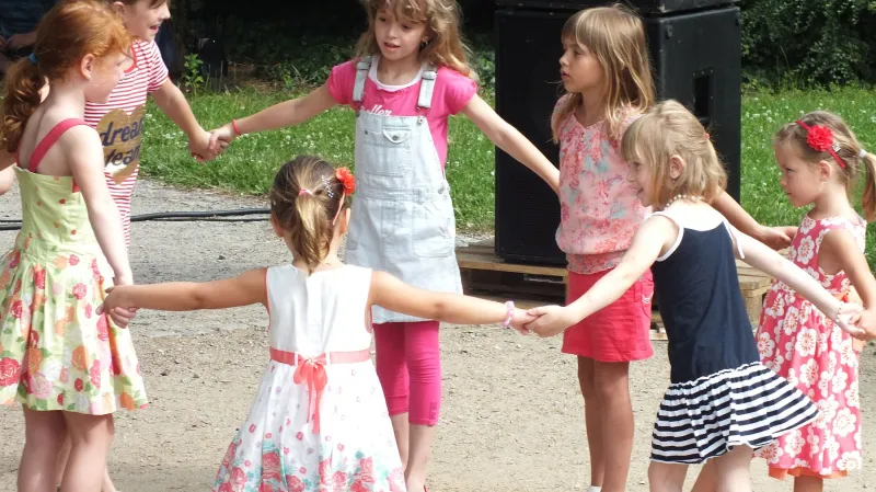 Z koncertu skupiny Karlovy hračky