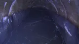 Podzemní tunel v lipenské vodní elektrárně