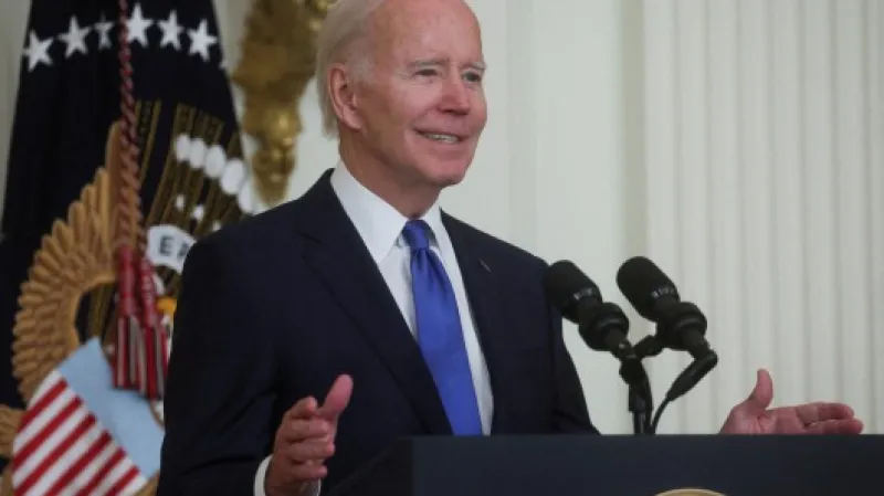 Americký prezident Joe Biden v Bílém domě,  Autor: Leah Millis,  Zdroj: Reuters