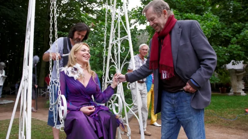 Natáčení Odcházení