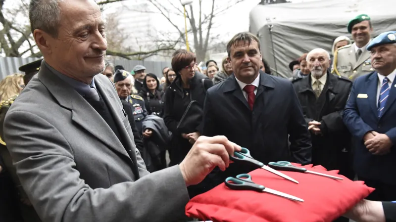 Slavnostní otevření komunitního centra pro válečné veterány