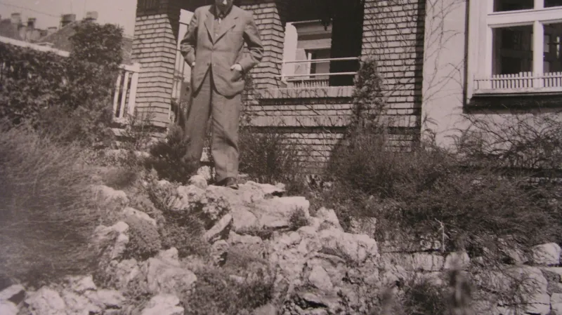 Karel Čapek a jeho zahrada