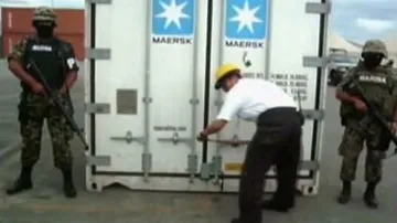 Zásilka mraženého žraločího masa