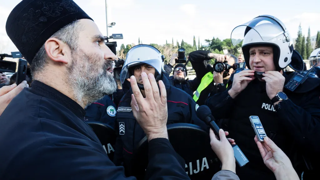Demonstrace proti zákonu o náboženských svobodách