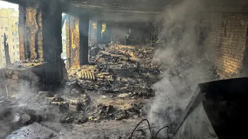 Následky ruského útoku na Charkov, 7. 6. 2025