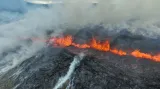 Vulkán vybuchl na poloostrově Reykjanes