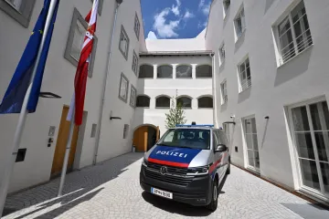 V rodném domě Adolfa Hitlera v Rakousku nyní sídlí policejní stanice