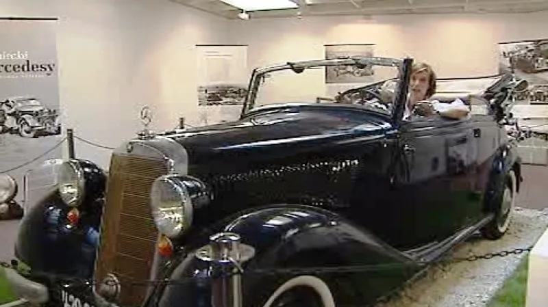 Mercedes generála Jána Goliana