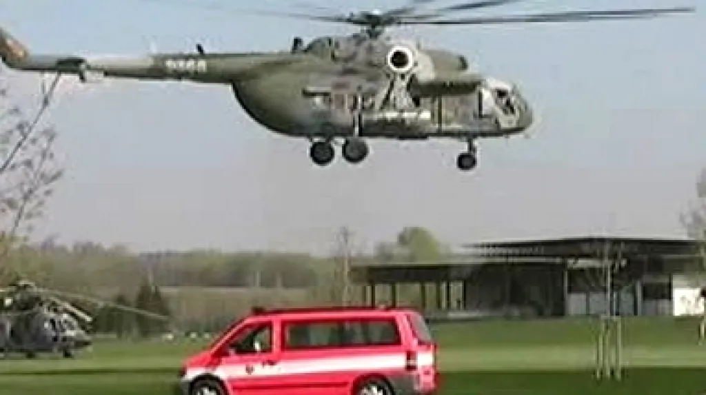 Záchranný vrtulník