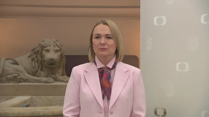 Poslankyně Jana Černochová (ODS) k jednání NATO v Bruselu