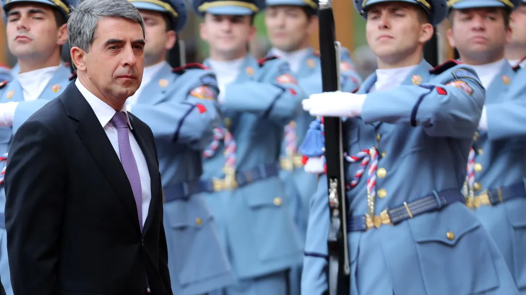 Bulharský prezident Rosen Plevneliev navštívil v září Česko