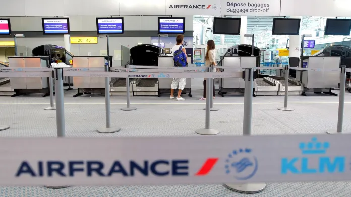 Stávkující piloti Air France