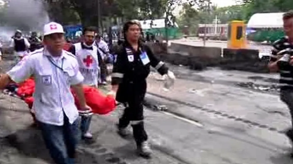 Pouliční boje v Thajsku sí vyžádaly mrtvé i raněné
