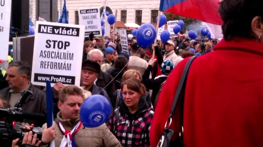 Protest proti vládě