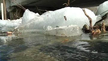 Tání ledu - ledové kry