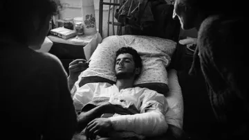 Z výstavy Když se Bůh nedíval