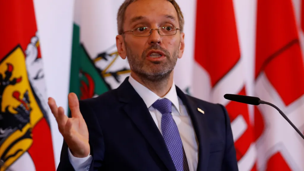 Rakouský ministr vnitra Herbert Kickl