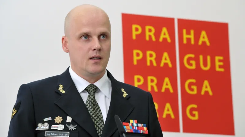 Šéf pražských strážníků Eduard Šuster