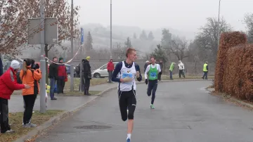 Absolutní vítěz na 10 km Roman Rudolecký