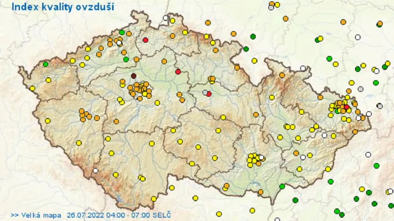 Index kvality ovzduší