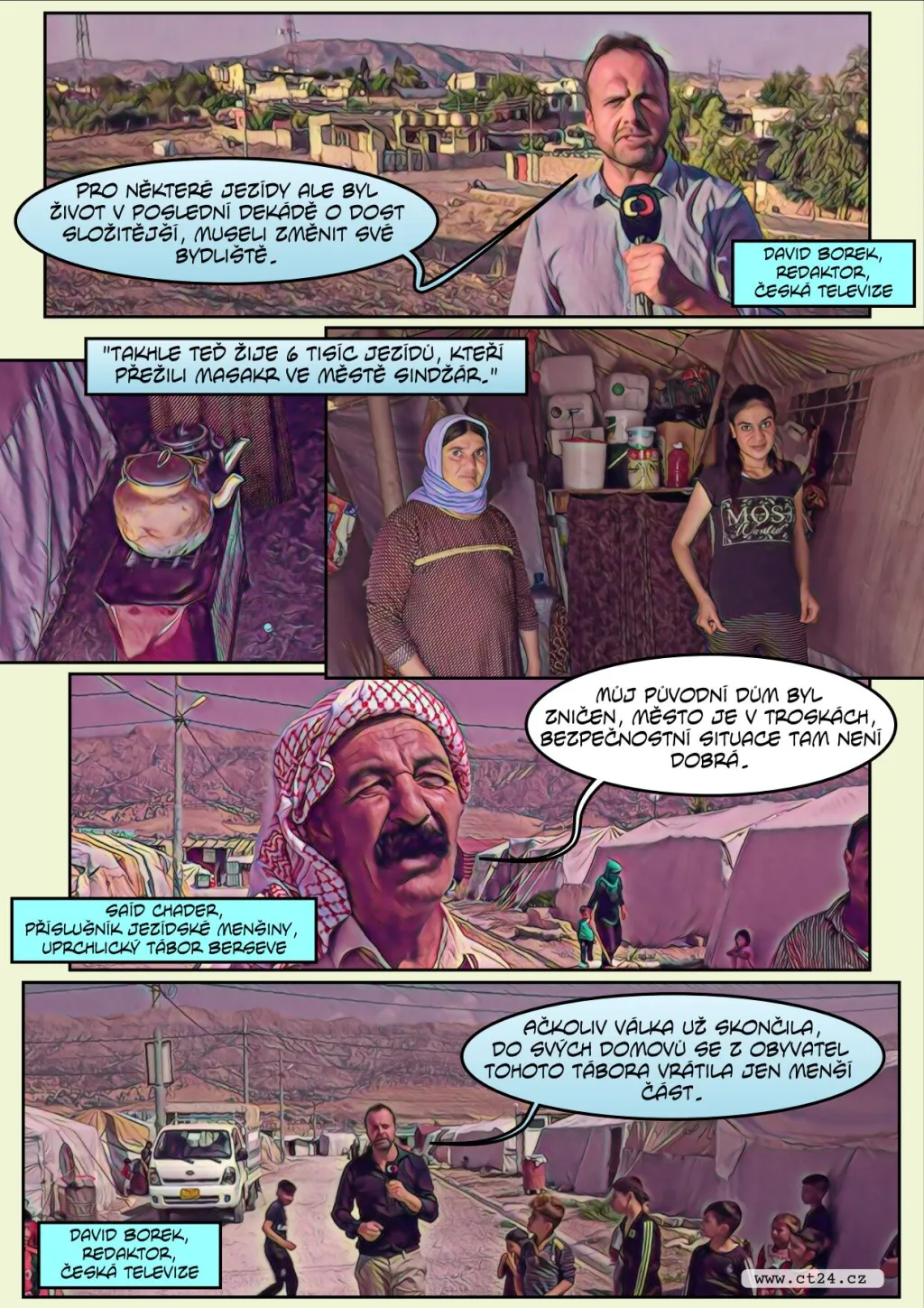 Jezídové se nemají kam vrátit