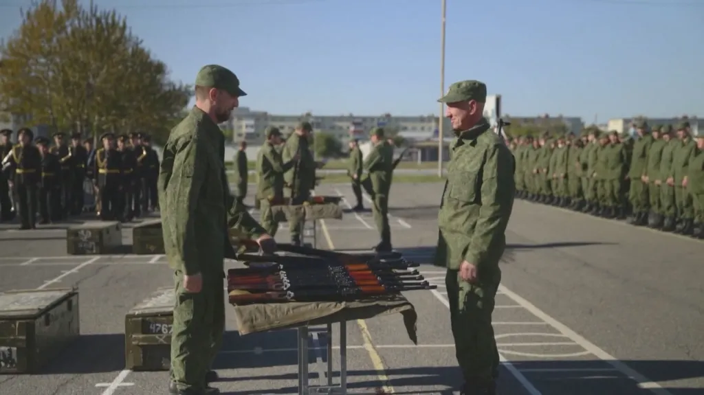 Ruští odvedenci do armády