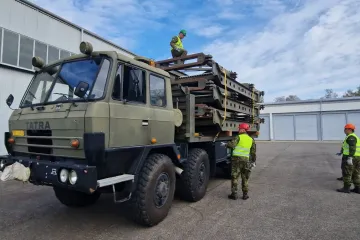 Na Jesenicko míří první provizorní most