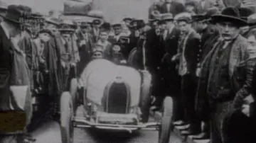 Bugatti - historický snímek