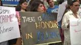 Pákistánský protest proti vraždám ze cti