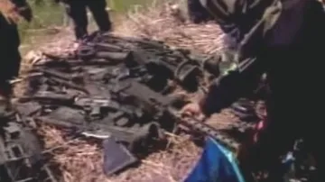 Zbraně zabavené filipínským povstalcům