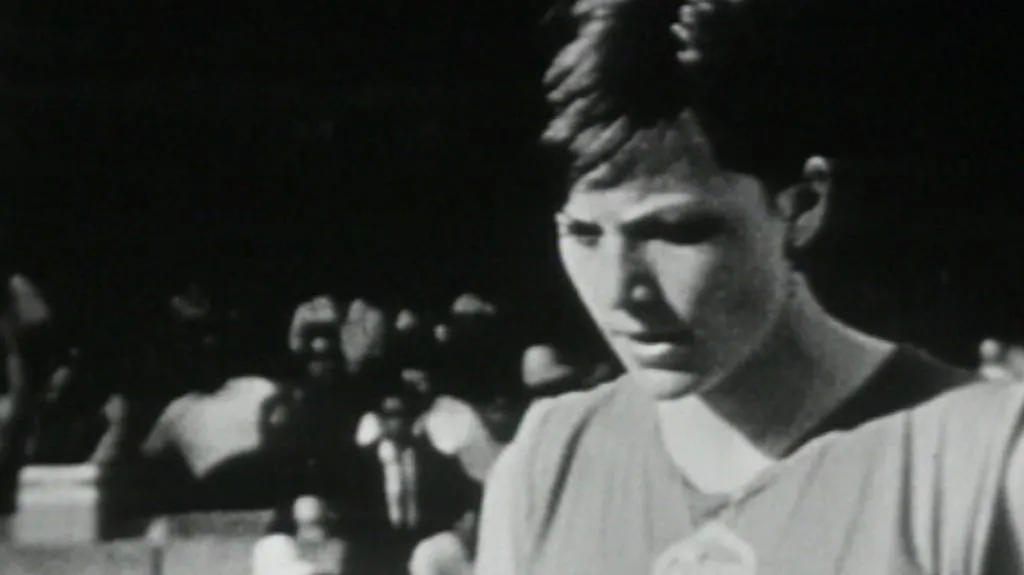 Miloslava Rezková na olympiádě v Mexiku