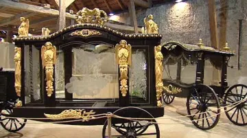 Historický pohřební vůz
