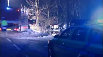 Havárie hasičského vozu