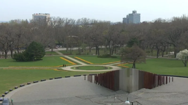 Městský park v Budapešti