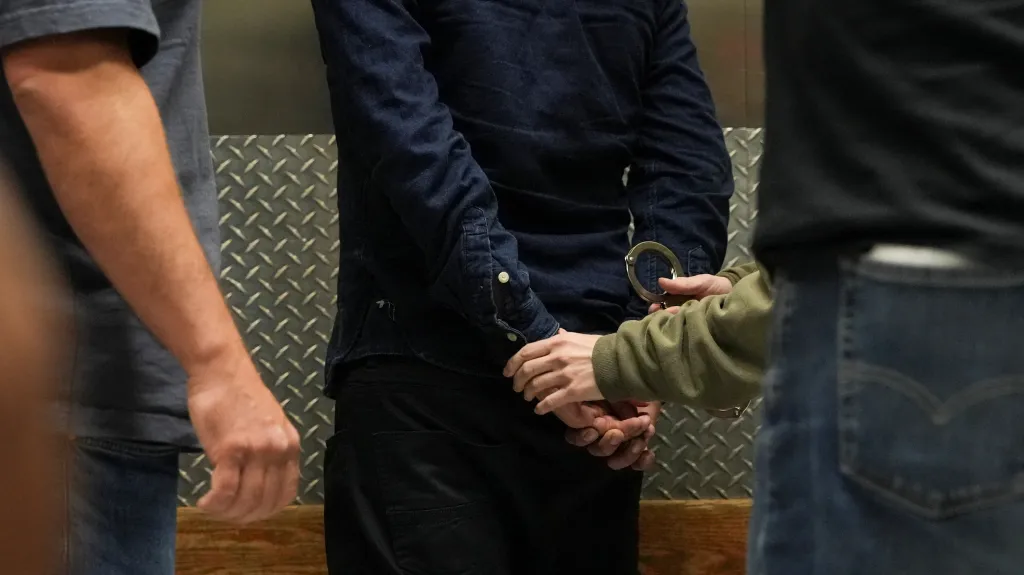 Zadržení migranta americkými úřady, ilustrační snímek