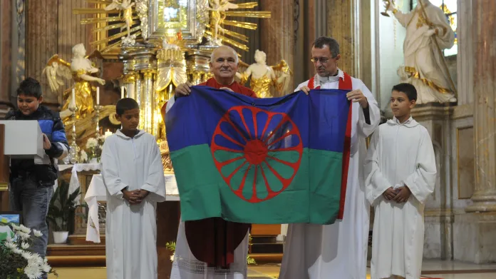 Romská pouť na Svatém Kopečku