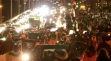 Protesty v New Yorku proti verdiktu poroty blokovaly i dopravu