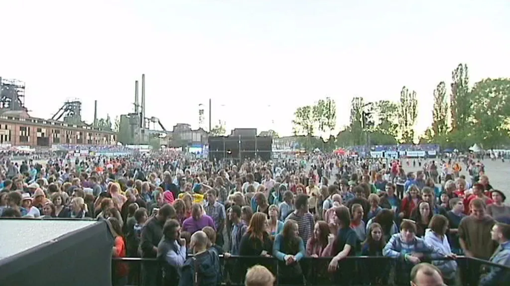 návštěvníci festivalu Colours of Ostrava