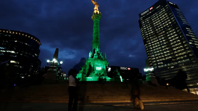 Monument Anděla nezávislosti v Mexiku