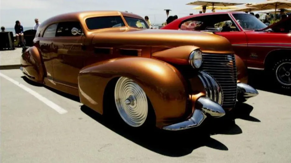 Starý model cadillaku