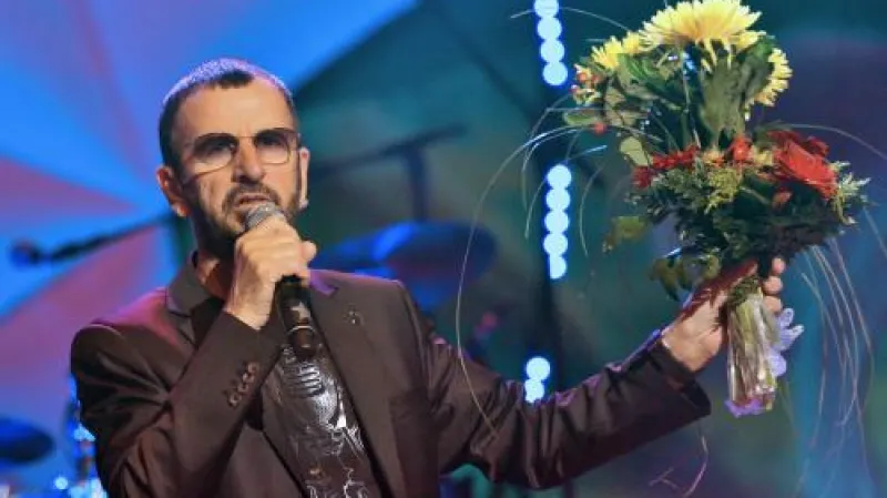Britský hudebník Ringo Starr, bubeník legendární kapely Beatles, vystoupil 29. června v Praze.