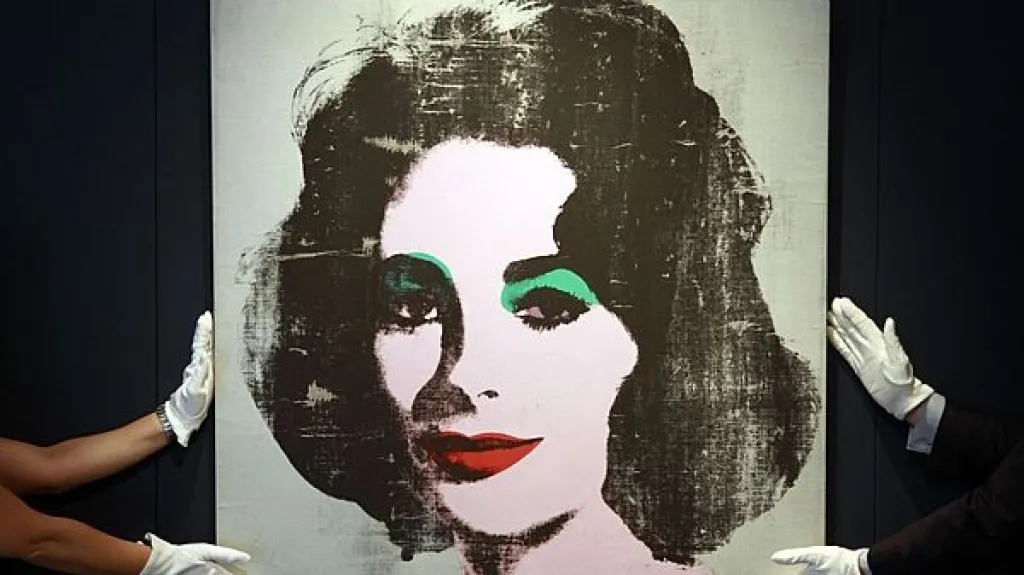 Warholův portrét Liz Taylorové