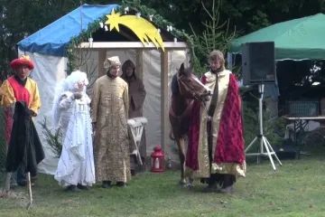 Živý betlém v Kolíně