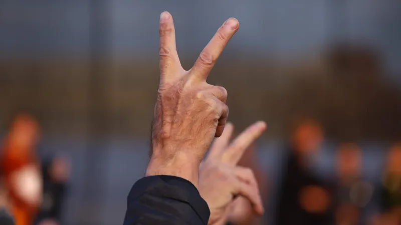 Z letenské demonstrace