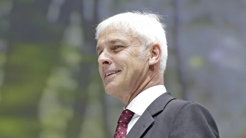 Šéf Volkswagenu Matthias Müller